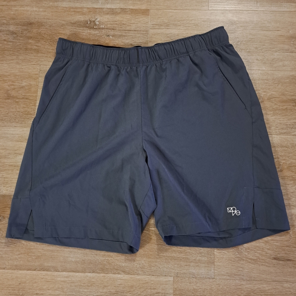 H&M Move Men's Athletic Shorts Charcoal Gray Size XL